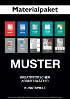 Vorschau - Stundenentwürfe - Materialpaket - Große MUSTER Materialsammlung - Deckblatt