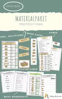 Vorschau - Arbeitsblätter - Materialpaket - prepositions - Deckblatt