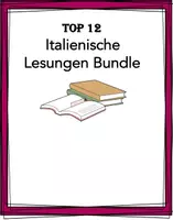 Vorschau - Text - Materialpaket: Top 12 Italienischen Lesungen / Text (Italiano) - 40% - Deckblatt
