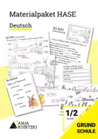 Vorschau - Arbeitsblätter - Materialpaket Hase - für Deutsch, differenziert - Deckblatt