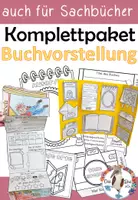 Vorschau - Unterrichtsreihen - Wachsendes Komplettpaket - Buchpräsentation / Buchvorstellung - Deckblatt