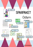 Vorschau - Arbeitsblätter - Sparpaket Ostern - Deckblatt