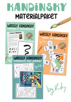 Vorschau - Stundenentwürfe - Materialpaket “ Wassily Kandinsky im Kunstunterricht “ - Deckblatt