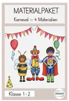 Vorschau - Arbeitsblätter - kleines Materialpaket Fasching Karneval - Deckblatt