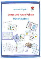 Vorschau - Spiele - Lange und kurze Vokale: Materialpaket - Deckblatt