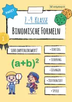 Vorschau - Unterrichtsreihen - Binomische Formeln - PAKET - Deckblatt