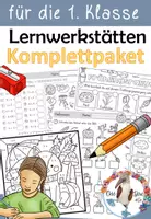 Vorschau - Unterrichtsreihen - Komplettpaket - ALLE Lernwerkstätten / Lerntheken 1. Klasse - Frühling, Sommer, Herbst, Winter ... - Deckblatt