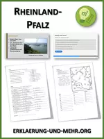 Vorschau - Arbeitsblätter - Rheinland-Pfalz (Materialpaket) - Deckblatt