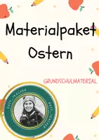 Vorschau - Arbeitsblätter - Materialpaket Ostern - Deckblatt