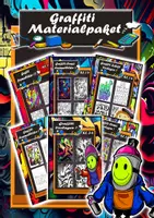 Vorschau - Stundenentwürfe - Graffiti Materialpaket - Deckblatt