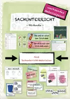 Vorschau - Stundenentwürfe - Sachunterricht XXL-Bundle: Wachsendes Materialpaket - Deckblatt