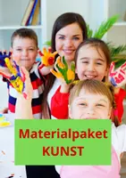 Vorschau - Arbeitsblätter - Kunst - Materialpaket: *** Fingerfarbe, Collagen, Ausmalbilder, Knete*** - Deckblatt