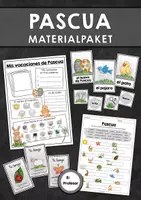 Vorschau - Arbeitsblätter - Materialpaket zum Thema "Pascua" (Ostern) - Deckblatt