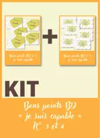 Aperçu - Apprentissages en autonomie - Kit de 2 planches de 32 bons points BD - motivation - cycle 1 - cycle 2 - Page de couverture