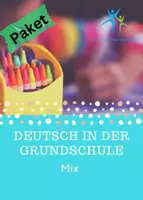 Vorschau - Stundenentwürfe - Materialpaket Grundschule Deutsch - Deckblatt