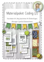 Vorschau - Arbeitsblätter - Materialpaket Coding 2 - Deckblatt