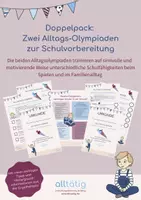 Vorschau - Spiele - Materialpaket 2 Alltags-Olympiaden zur Schulvorbereitung - Deckblatt