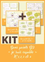 Aperçu - Apprentissages en autonomie - Kit de 5 planches de 32 bons points - motivation - cycle 1 - cycle 2 - Page de couverture