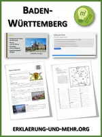 Vorschau - Arbeitsblätter - Baden-Württemberg (Materialpaket) - Deckblatt