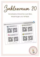 Vorschau - Arbeitsblätter - Interactives-Paket für die Orientierung im Zahlenraum bis 20 mit Vorlage - Deckblatt