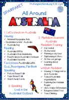Vorschau - Stundenentwürfe - Australia - All around Australia (Sparpaket) - Deckblatt