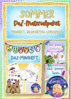 Vorschau - Arbeitsblätter - DaZ/DaF: Sparpaket - Der Sommer (Miniheft, Bildkarten, Lernspiele) - Deckblatt