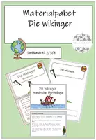 Vorschau - Unterrichtsreihen - Materialpaket: Die Wikinger - Deckblatt