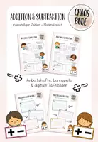 Vorschau - Unterrichtsreihen - Zweistellige Addition und Subtraktion - Materialpaket (2. Klasse) - Deckblatt