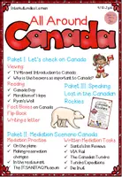 Vorschau - Unterrichtsreihen - Canada - All around Canada (Sparpaket) - Deckblatt