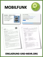 Vorschau - Arbeitsblätter - Mobilfunk (Materialpaket) - Deckblatt