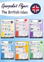Vorschau - Arbeitsblätter - Sparpaket - Let's travel to the British Isles - Deckblatt