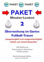 Vorschau - Unterrichtsreihen - PAKET: Minuten-Lesetest 2 - Deckblatt