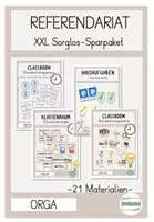 Vorschau - Unterrichtsreihen - XXL Starterpaket Referendariat - 21 Materialien MATERIALPAKET - Deckblatt