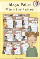 Vorschau - Stationenlernen - MEGA-Paket "Mini-Heftchen" - Deckblatt