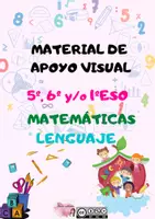 Vista previa - Refuerzo / NEE / Materiales de apoyo - Paquete de material: Apoyo visual Lenguaje y matemáticas - Portada
