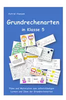 Vorschau - Arbeitsblätter - Materialpaket - Grundrechenarten in Klasse 5 und 6 - Deckblatt