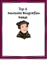 Vorschau - Text - Deutsche Biografien Paket: Top 6 @30% Rabatt! (DaF/DaZ) - Deckblatt