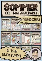 Vorschau - Arbeitsblätter - Sommer Grundschule - Deckblatt