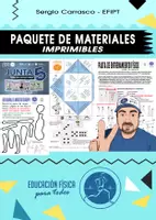 Vista previa - Juegos / Gamificación - Paquete de Material - Imprimibles para Educación Física - Portada