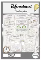 Vorschau - Unterrichtsreihen - #edukisummer Referendariat Starterpaket 10 Materialien Materialpaket - Deckblatt