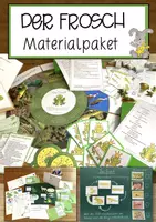 Vorschau - Unterrichtsreihen - Der Frosch - Sparpaket - Deckblatt