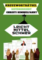 Vorschau - Arbeitsblätter - Materialpaket Kreuzworträtsel Christi Himmelfahrt (differenziert) - Deckblatt