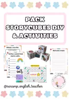 Vista previa - Hojas de trabajo - PACK: STORYCUBES+ ACTIVITIES - Portada