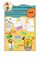 Vorschau - Arbeitsblätter - Materialpaket Zeitstrahl und Arbeitsblätter - Deckblatt