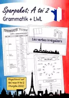 Vorschau - Arbeitsblätter - Sparpaket: A toi 2 (Ausgabe 2022) - Grammatikpaket und Lernwegelisten - Deckblatt