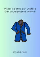 Vorschau - Arbeitsblätter - Materialpaket zur Lektüre „Der unvergessene Mantel“ - Deckblatt