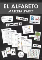 Vorschau - Mal- und Bastelvorlagen - Materialpaket zum Thema "El alfabeto" (Alphabet) - Deckblatt