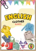 Aperçu - Feuilles d'exercices - Growing Bundle 'Clothes' - Page de couverture