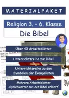 Vorschau - Stundenentwürfe - Materialpaket: Die Bibel - Deckblatt