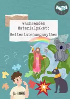 Vorschau - Arbeitsblätter - Materialpaket: Wie ist die Welt entstanden? - Deckblatt